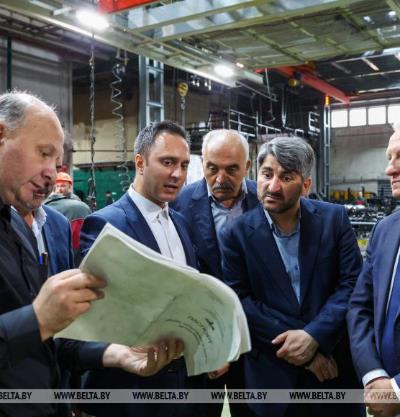 Делегация парламентской группы дружбы нашей страны посетила  «МАЗ»
